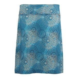 SKHOOP FIONA KNEE SKIRT FLORAL WOMENS LARGE